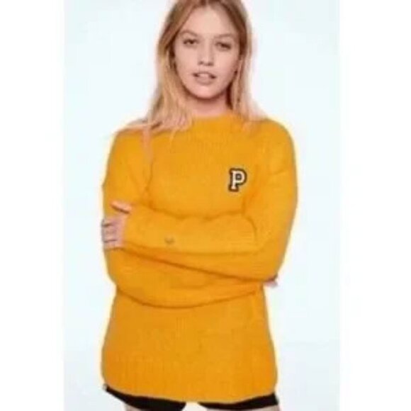 VS PINK Varsity Sweater - Picture 2 of 9